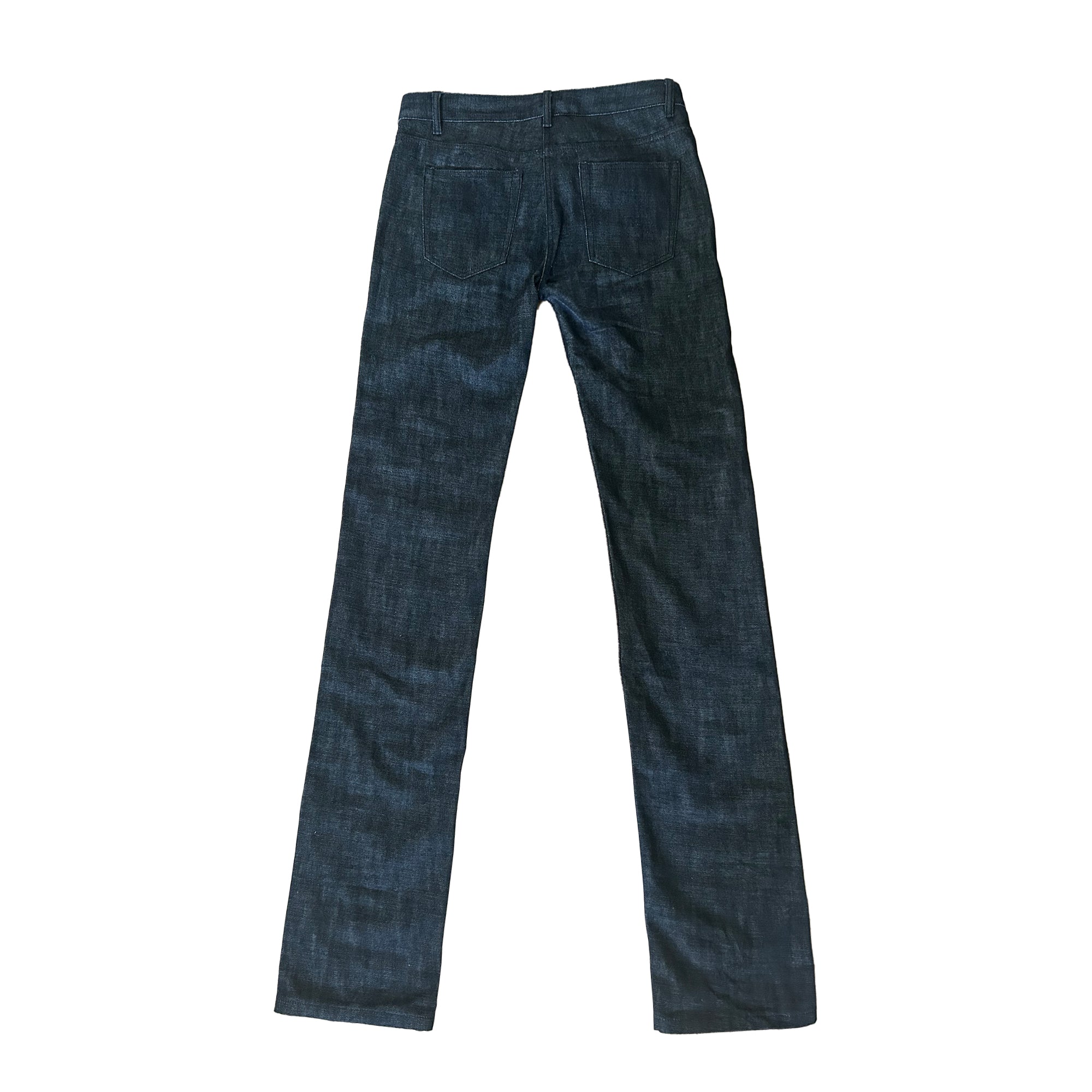 JAPANESE SELVEDGE DENIM STONE BLACK